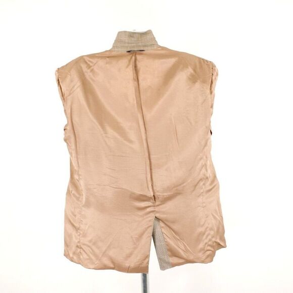 Brooks Brothers 346 Silk Wool 42R Tan Check W/ Yellow Windowpane Sport Coat 2 Bu - Picture 13 of 13